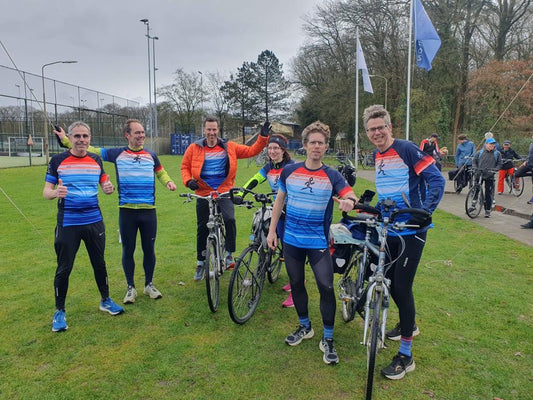Run-bike-run: onze logistiek als team